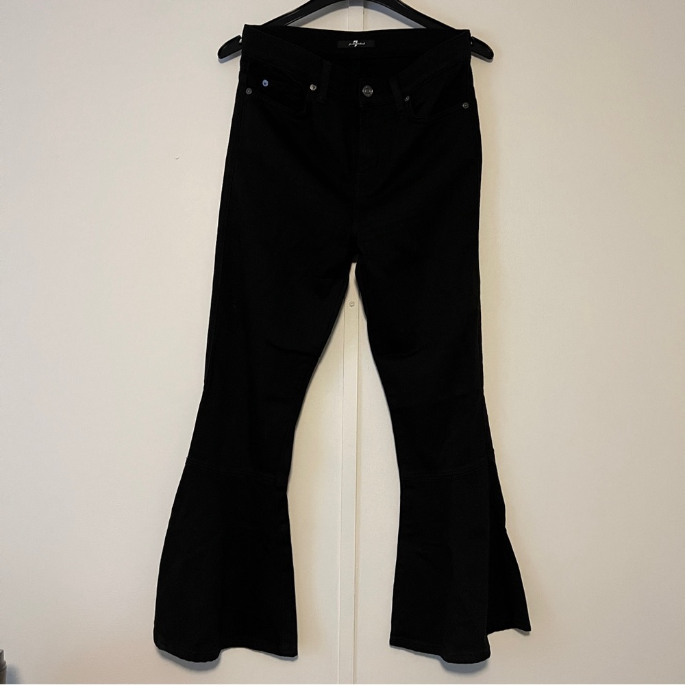 7 For All Mankind - Women’s Priscilla Cropped Flare Jeans